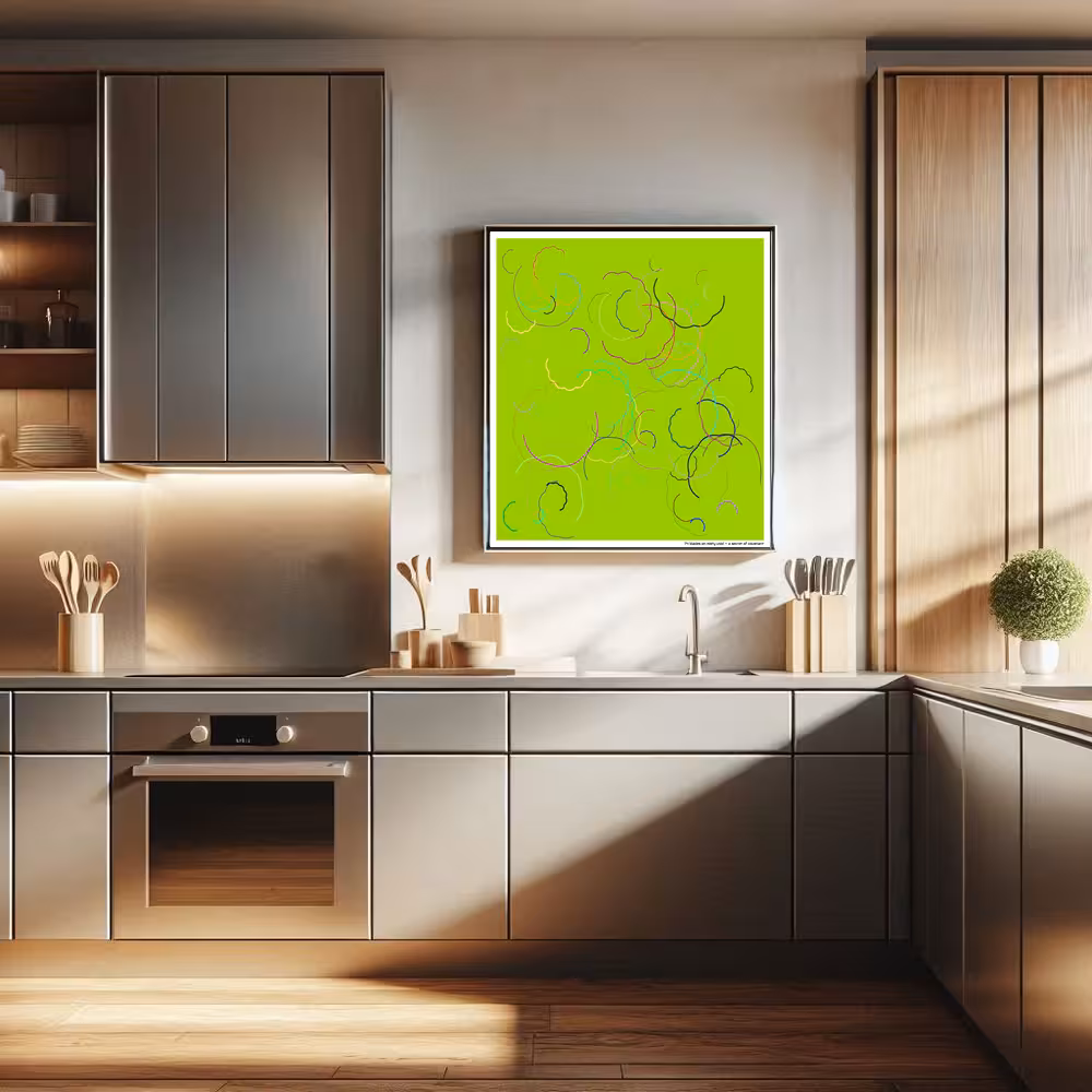 74 blades on misty void — a secret of covenant in room setting