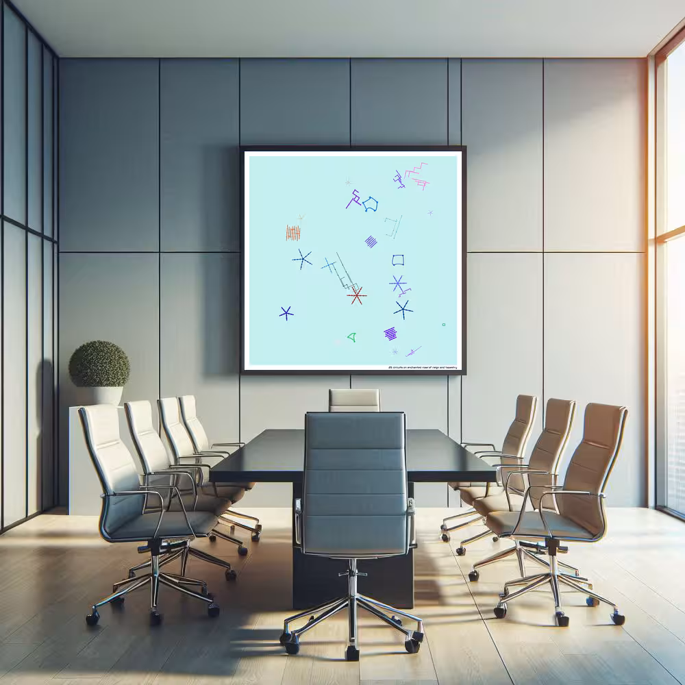 25 circuits on enchanted rose of reign and tapestry in room setting