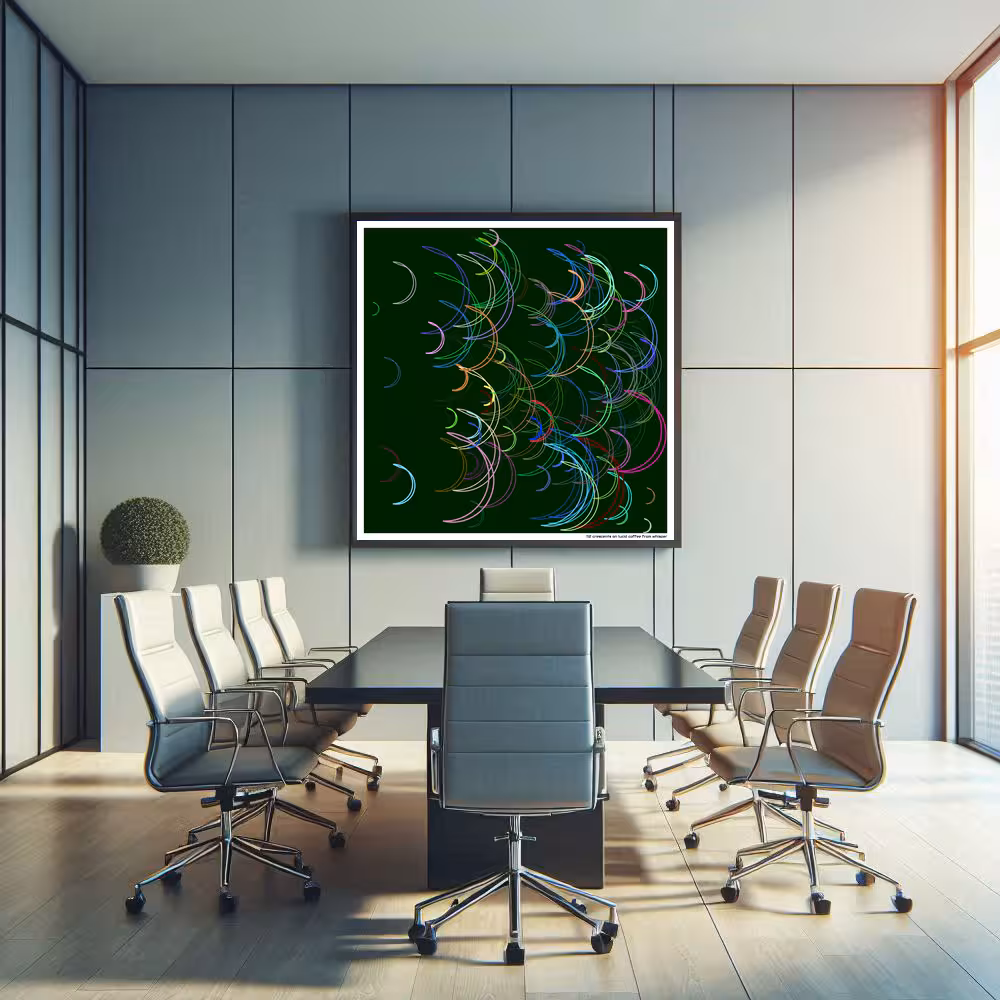 112 crescents on lucid coffee from whisper in room setting