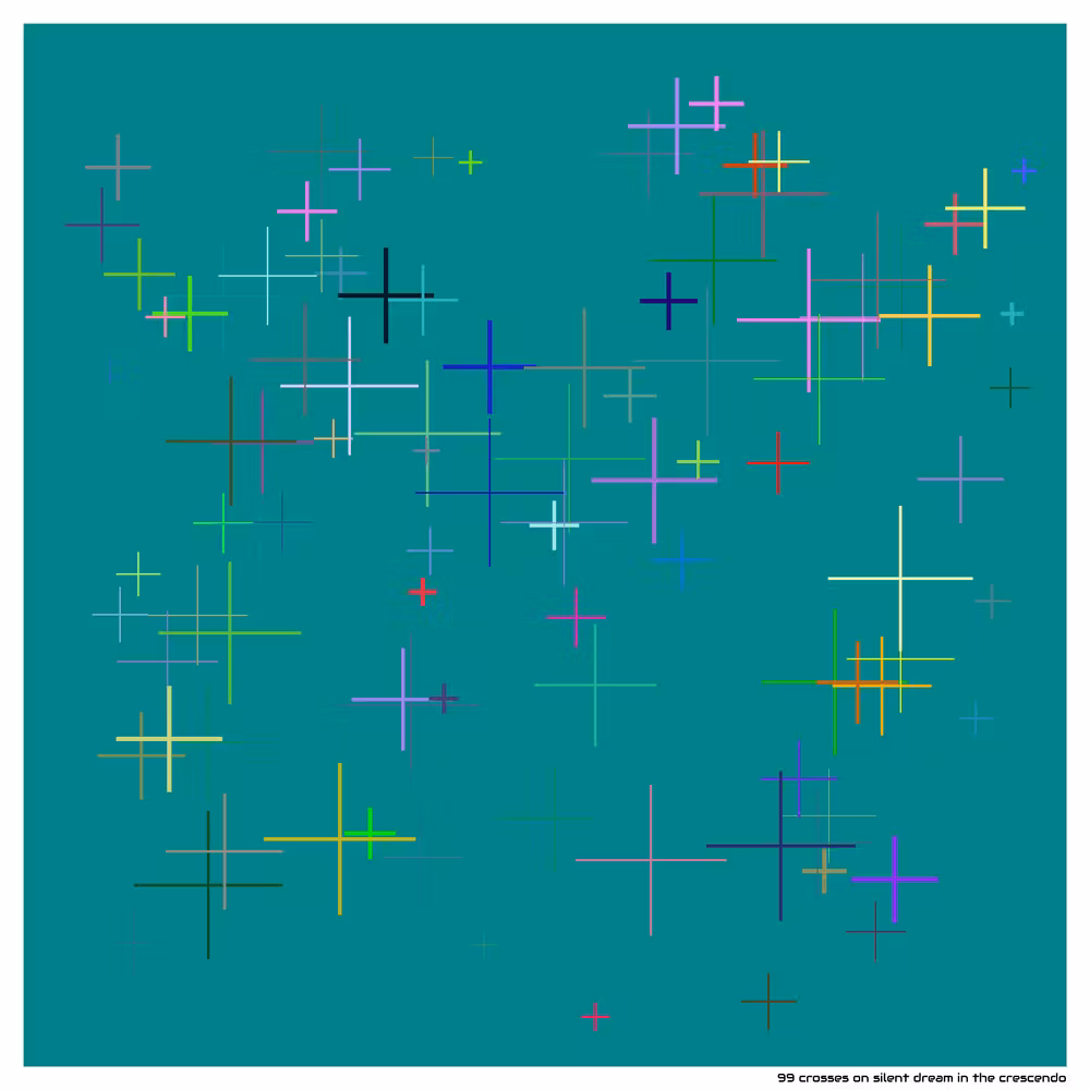 99 crosses on silent dream in the crescendo