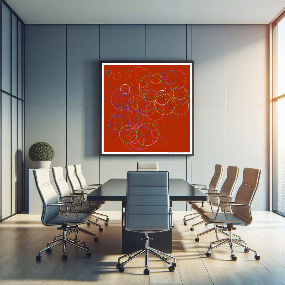 91 dodecagons on dream from rich amber in room setting