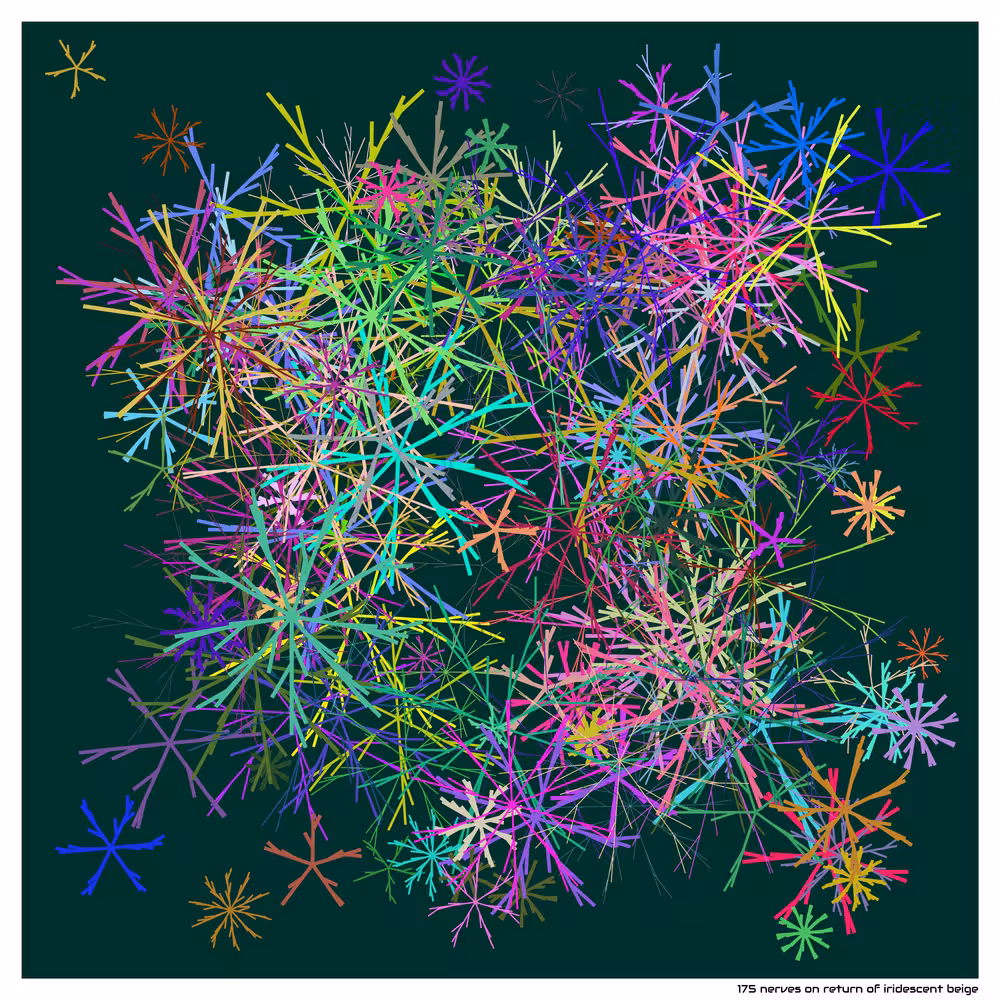 175 nerves on return of iridescent beige