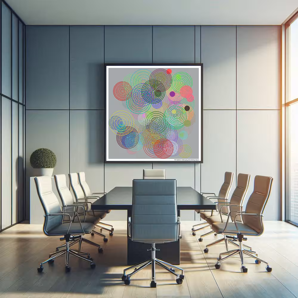 113 ripples on deep gray and echoing mauve in room setting