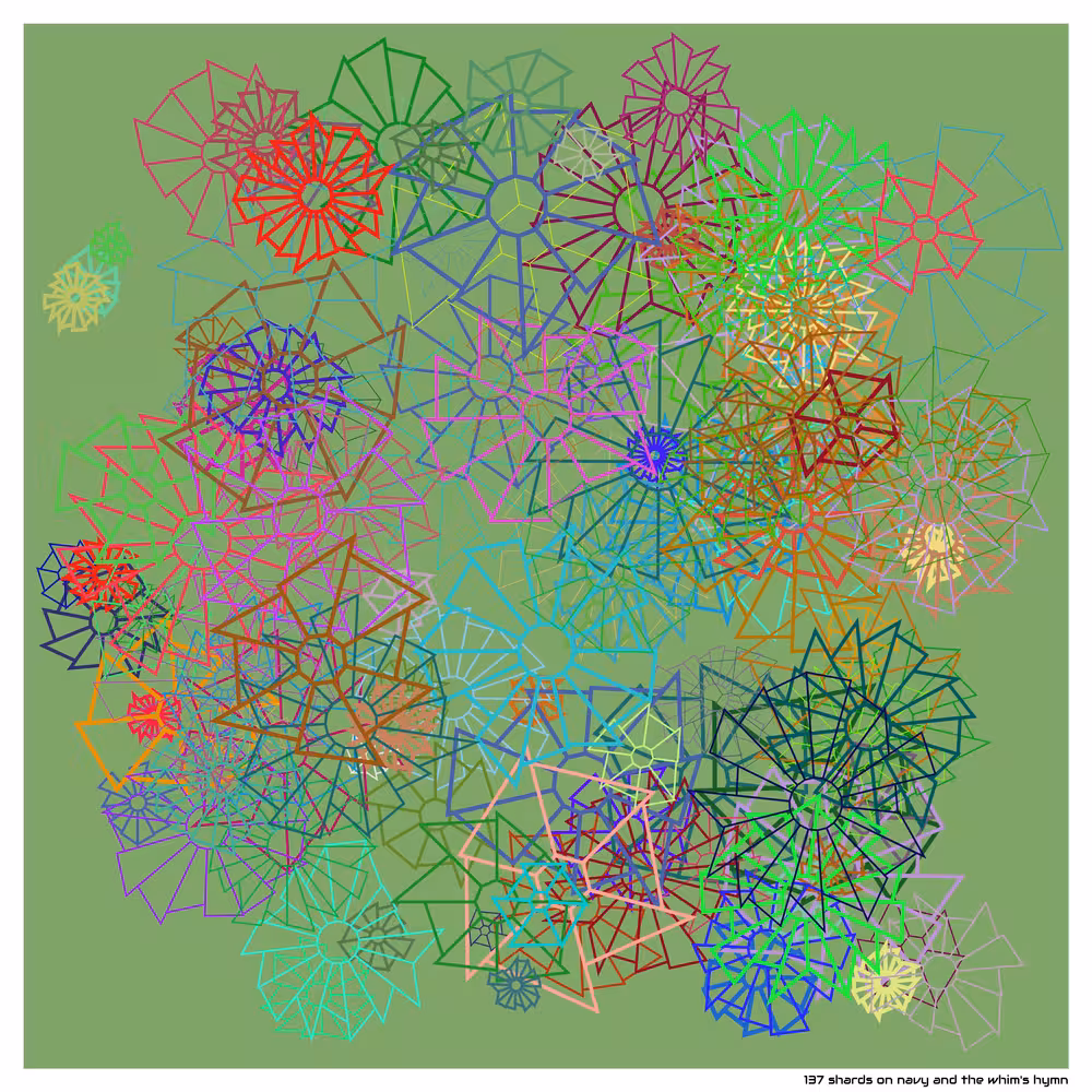 137 shards on navy and the whim's hymn