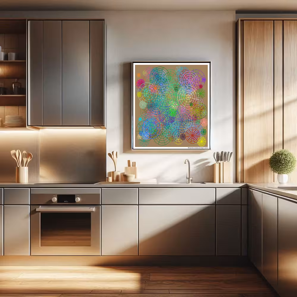 199 spinnets on banana and beige in reverie in room setting