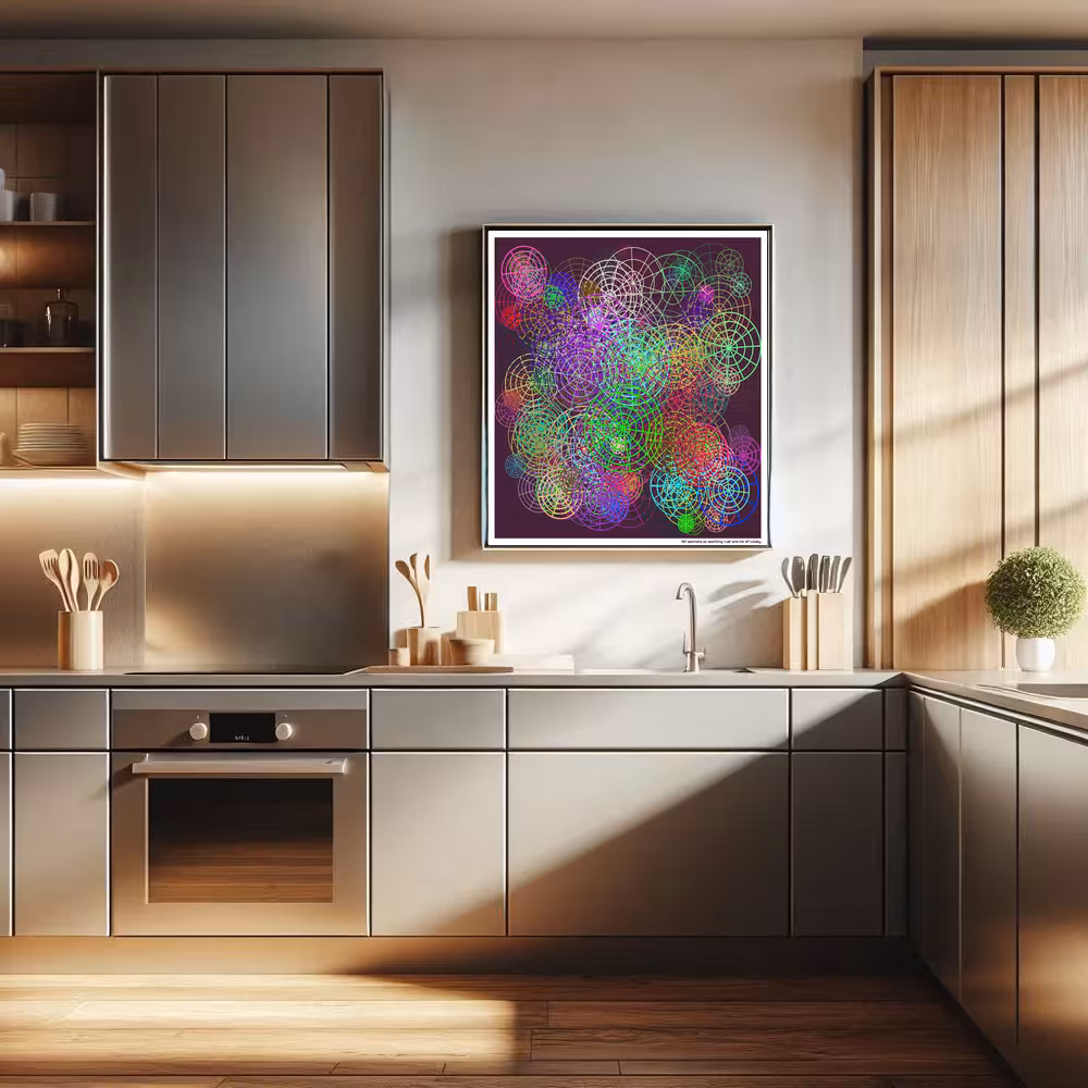 167 spinnets on soothing rust and ink of lullaby in room setting