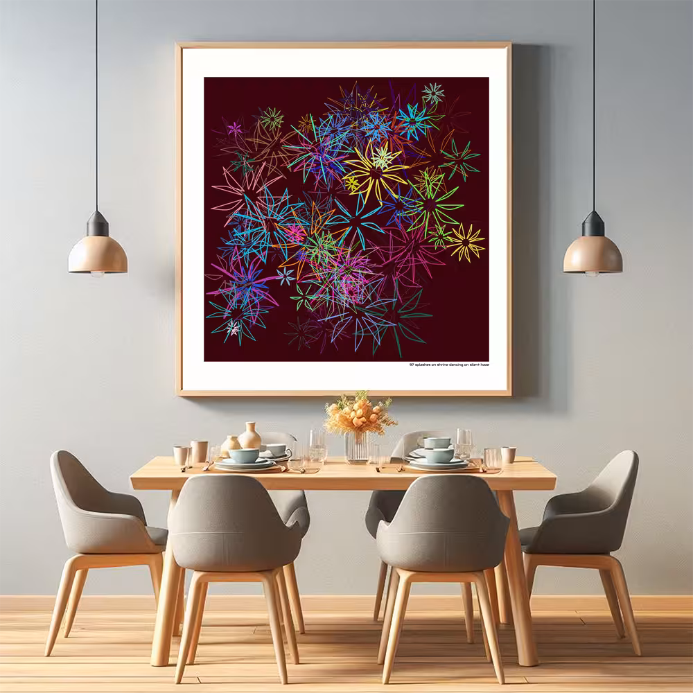 97 splashes on shrine dancing on silent haze in room setting