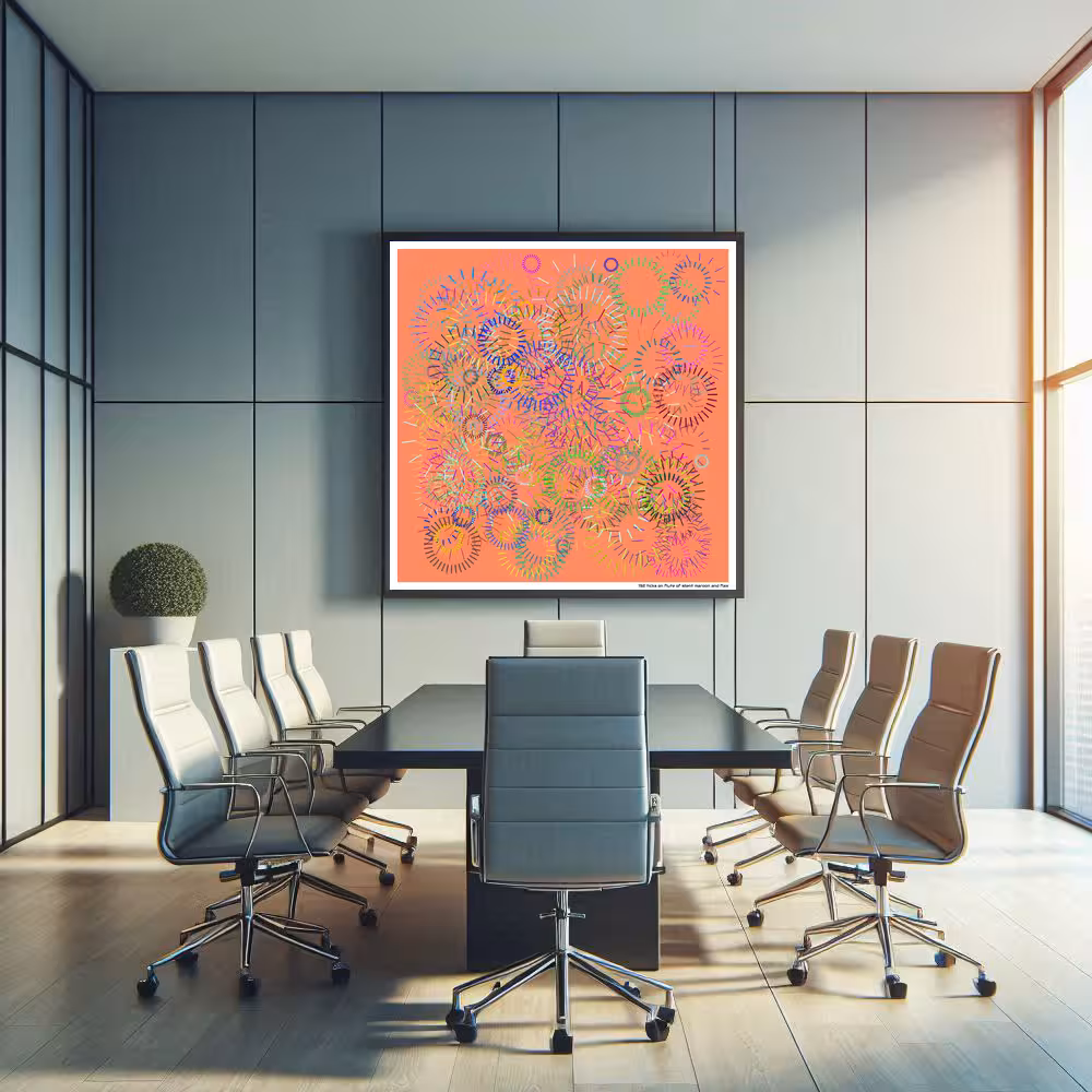 192 ticks on flute of silent maroon and flax in room setting