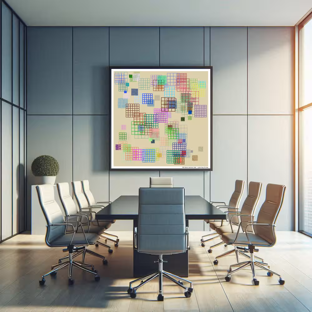 110 tiles on serene rose — a journey of drop in room setting