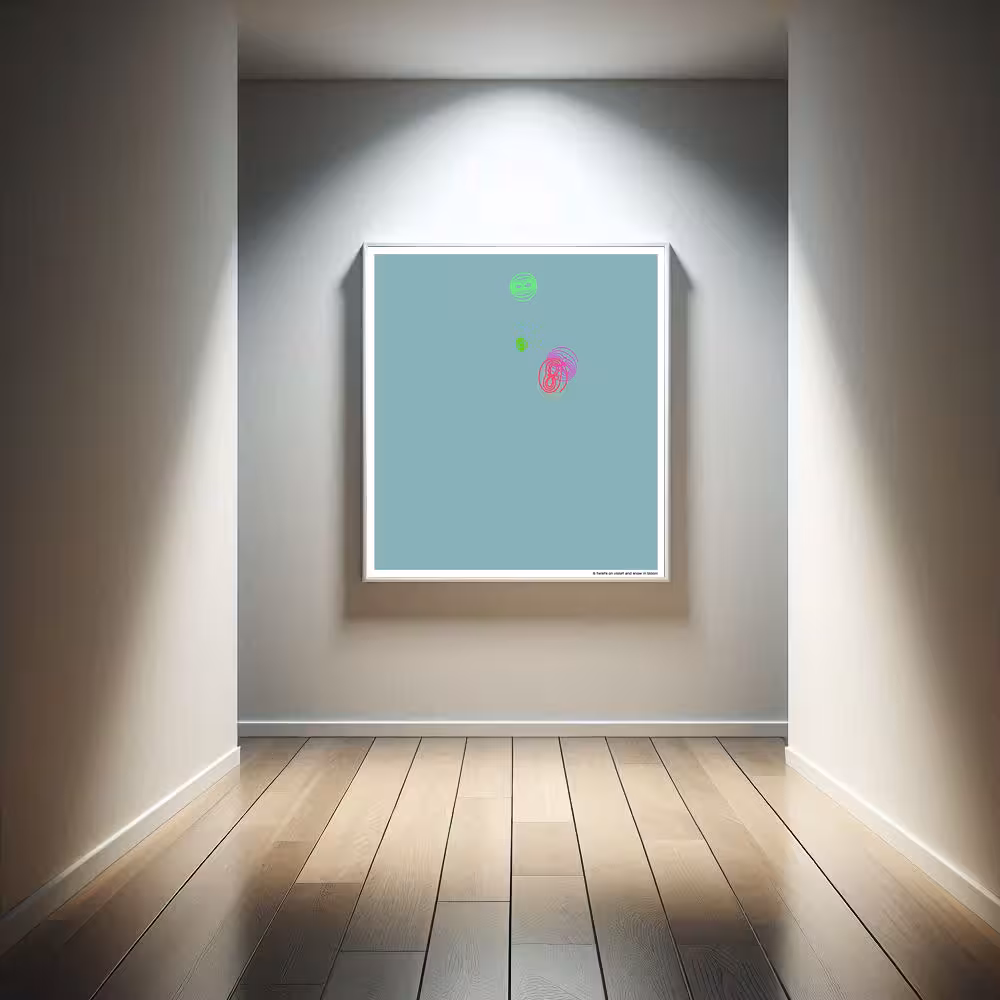 6 twists on violet and snow in bloom in room setting