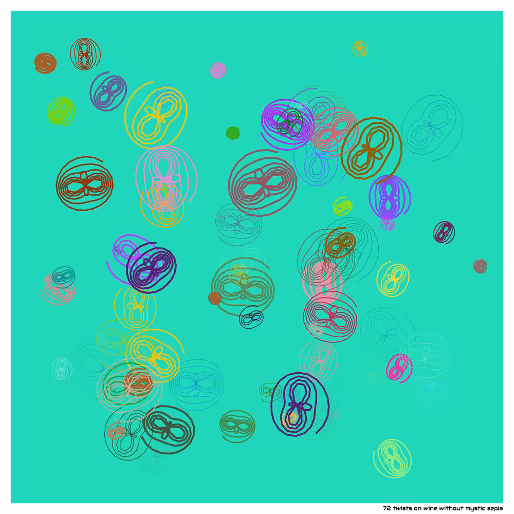 72 twists on wine without mystic sepia