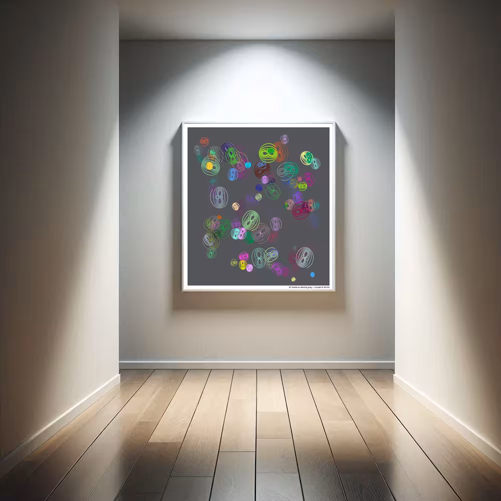 97 twists on dancing gray — a pulse of shrine in room setting