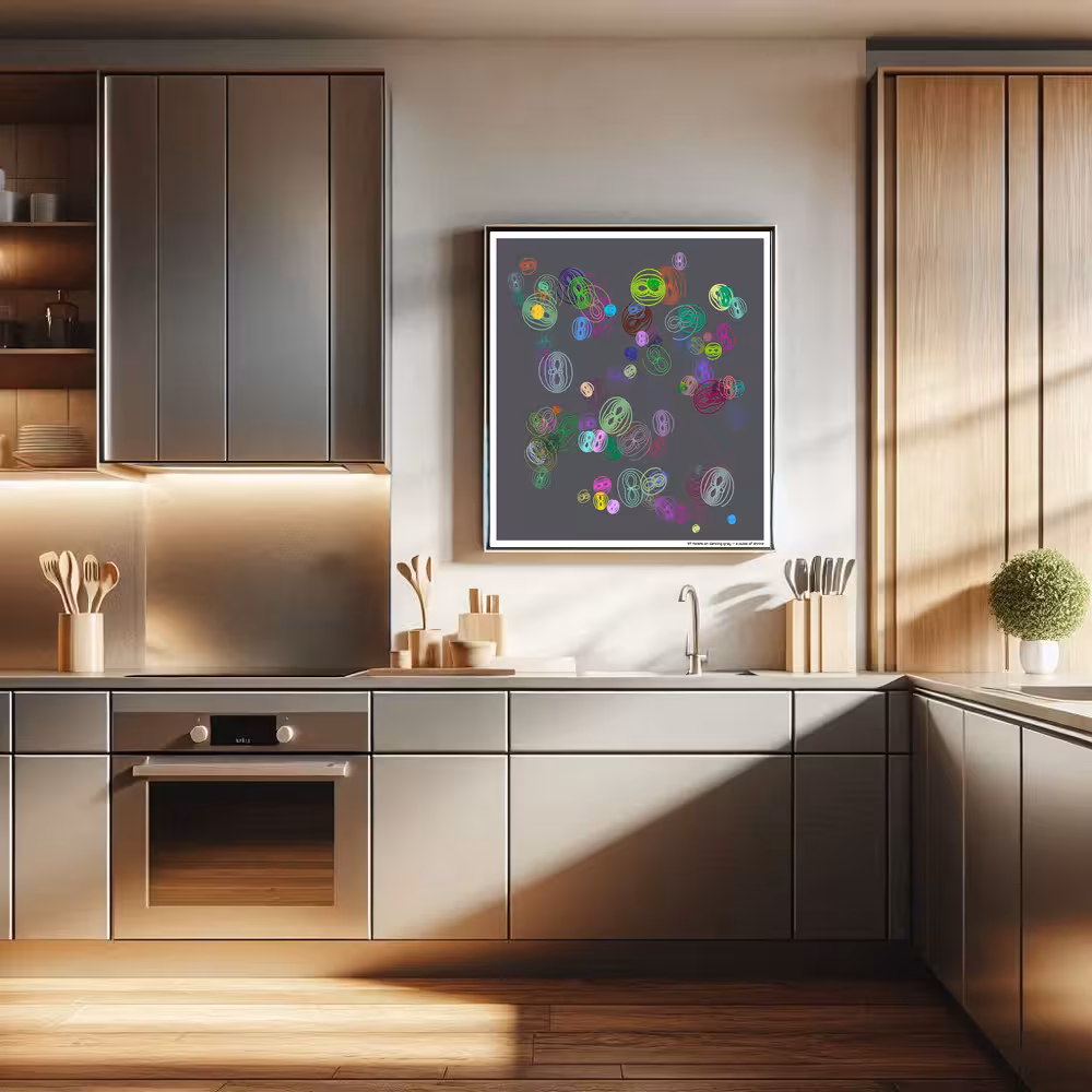 97 twists on dancing gray — a pulse of shrine in room setting