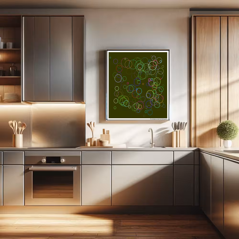 153 undecagons on blush from fleeting garnet in room setting