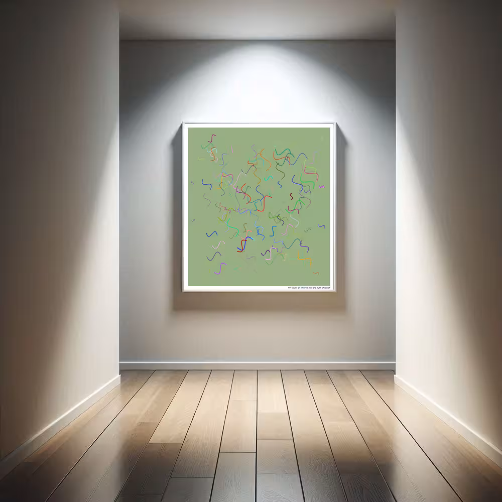 144 waves on ethereal mist and myth of secret in room setting