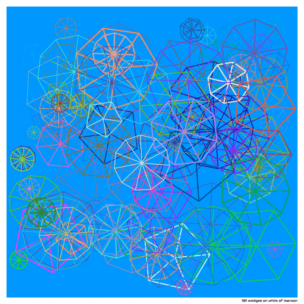 101 wedges on whim of maroon