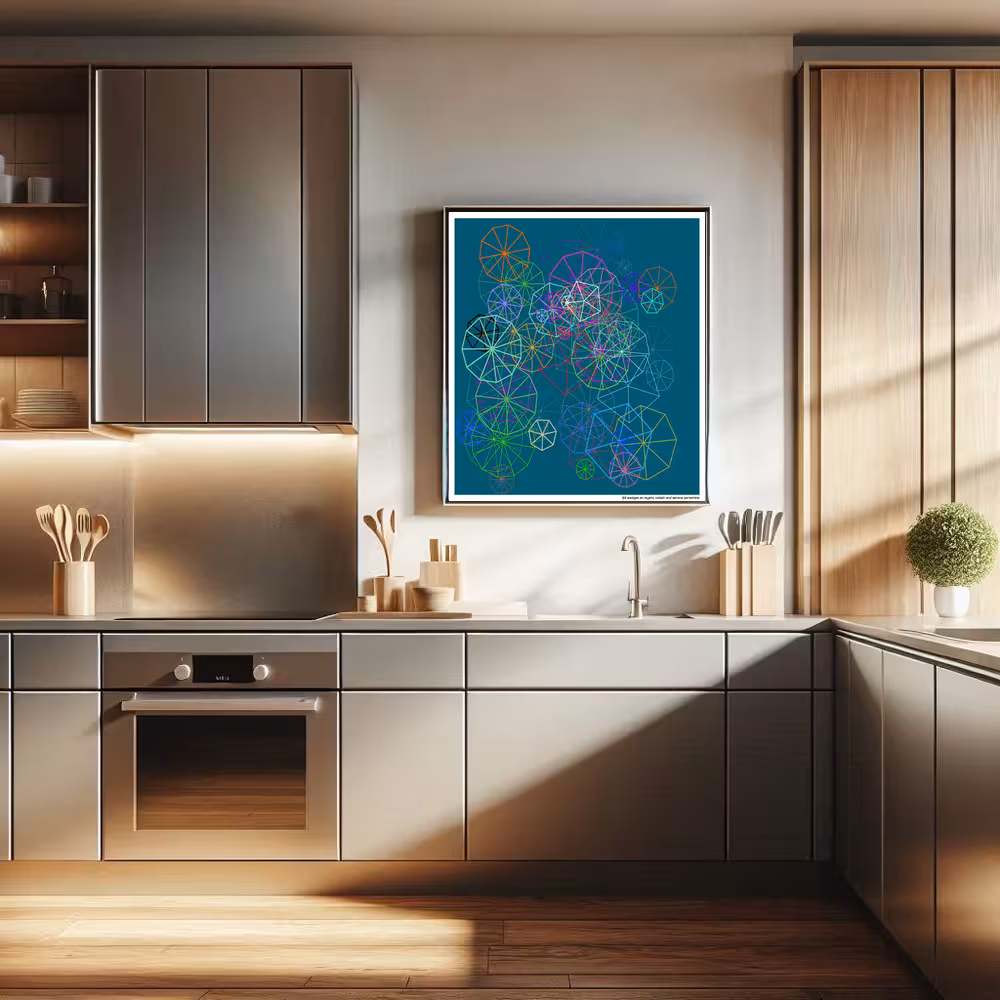 63 wedges on mystic cobalt and serene periwinkle in room setting