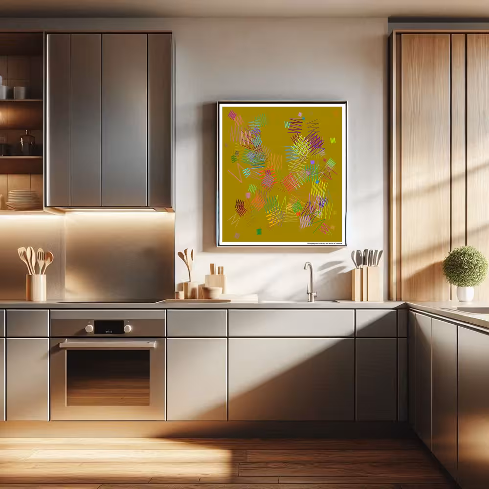 155 zigzags on lucid sky and shrine of cascade in room setting