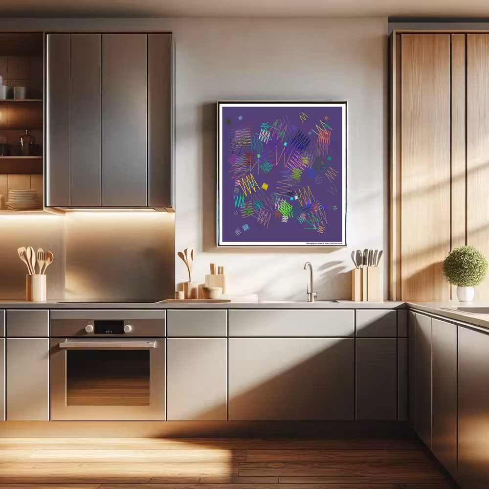 138 zigzags on dream of dusky violet and cocoa in room setting